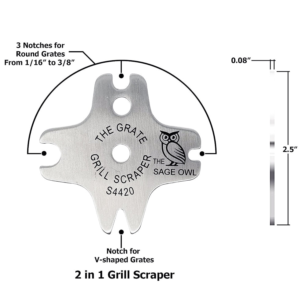 GRILL GRATE SCRAPER