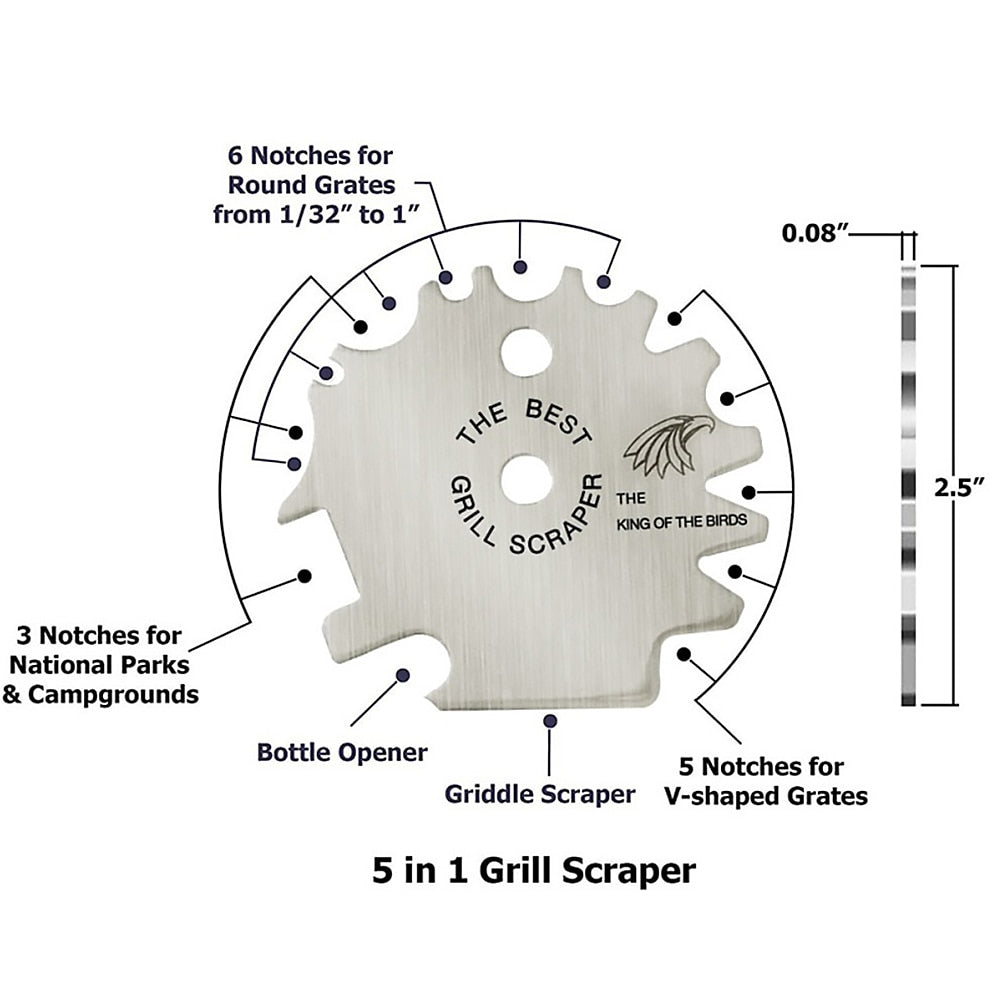 GRILL GRATE SCRAPER